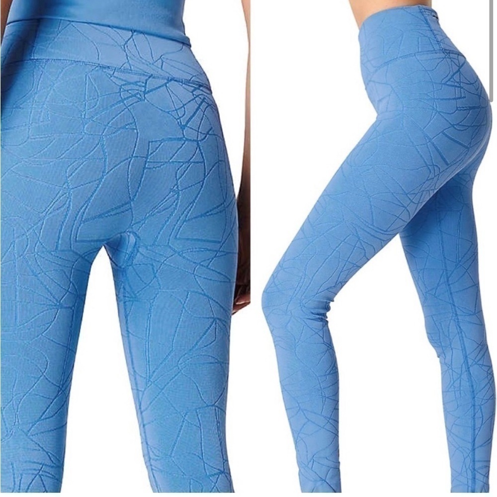 Sweaty Betty Motion Jacquard 7/8 Workout Leggings